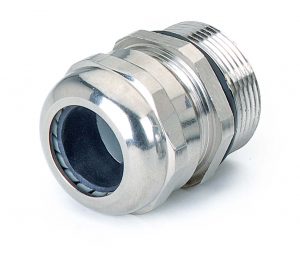 Nickle Plated Brass Gland - IP68 Rating - Metric Thread
